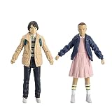 McFarlane Stranger Things Page Punchers 2-pak - Eleven and Mike Wheeler 7,6 cm figurki akcji z komiksem - nadprzyrodzone przygody w Hawkins w stanie Indiana