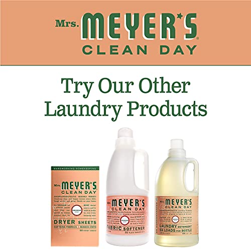 Mrs. Meyer’s Clean Day Liquid Fabric Softener, Cruelty Free Formula Infused With Essential Oils, Paraben Free, Geranium Scent, 32 Oz (Pack Of 1) #TOP5