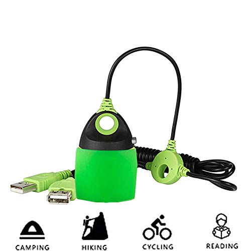 Lanterne de camping LED Lampe de Poche Lumière d'Urgence Mini Lampe Torche Rechargeable avec Manivelle Télescopique pour Randonnée Alpinisme Charger Téléphone Portable en Cas Urgent