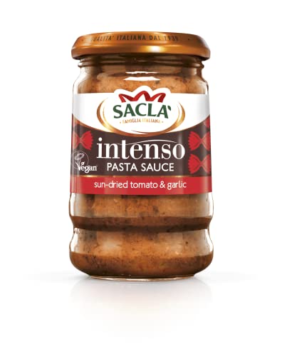 Sacla Sauce Caviar de Tomates a l'Ail le Bocal, 190.0 gramme