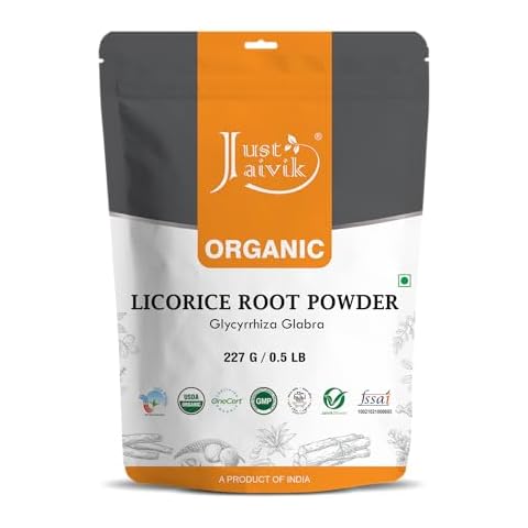 Just Jaivik Organic Licorice Root Powder Cover