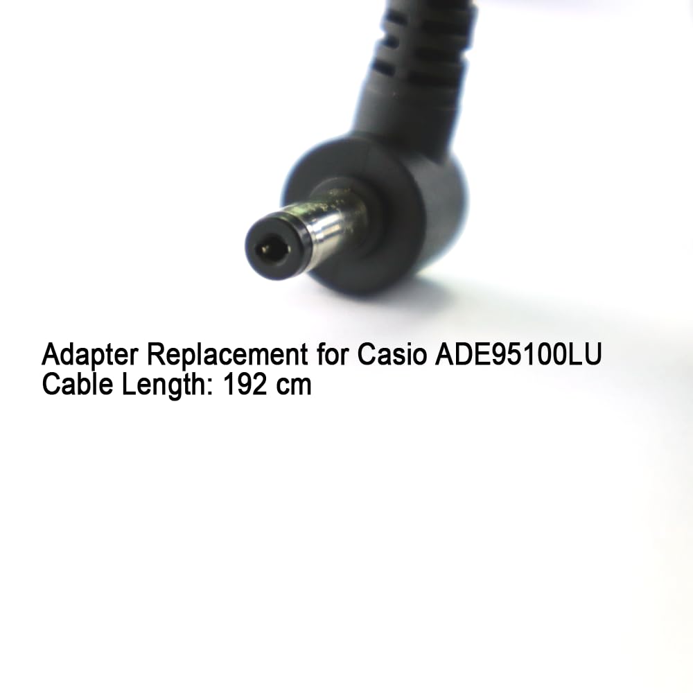 Chargeur 9V Pour Clavier Casio CTK-1200 - Adaptateur Secteur Avec Prise Française, Certifié CE | Alimentation De Remplacement - 10