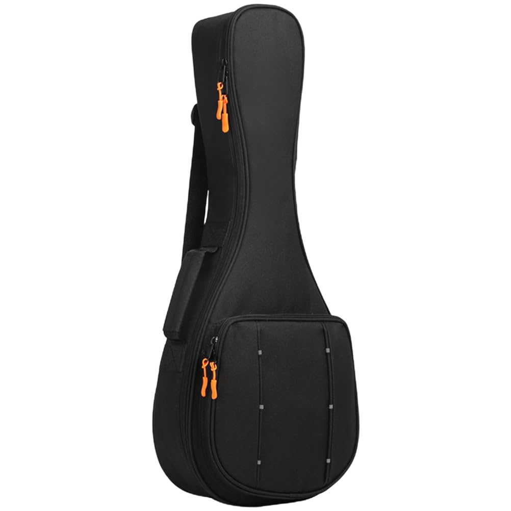 TOYANDONA Housse De Mandoline Résistante À L'Eau Avec Compartiments Multiples Sac À Dos Et Bandoulière Confortable Protection Renforcée Pour Instrument De Musique Portable