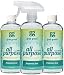 Grab Green Naturally-Derived, Biodegradable All Purpose Cleaner, Residue & Streak-Free Finish, Fragrance Free, 16 Ounce Bottle (3-Pack)