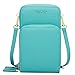 Produktbild Small Crossbody Phone Bags for Women, Multi Pocket Shoulder Cell Phone Purse Wallet for Travel (Hellgrün)
