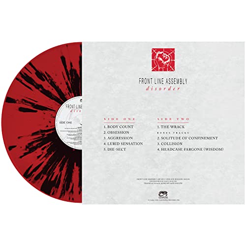 Disorder (red & Black Splatter) (Colored Vinyl, Red, Black, Limited Edition, Bonus Tracks)