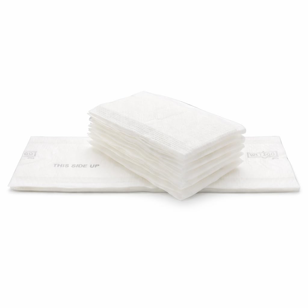 Fregona desechable de 42 x 13 cm – 100 unidades (20 x 5) en caja – Alta absorción > 250 ml – 3 capas de microfibra – para gastronomía, industria y limpieza – 2,3 kg aprox