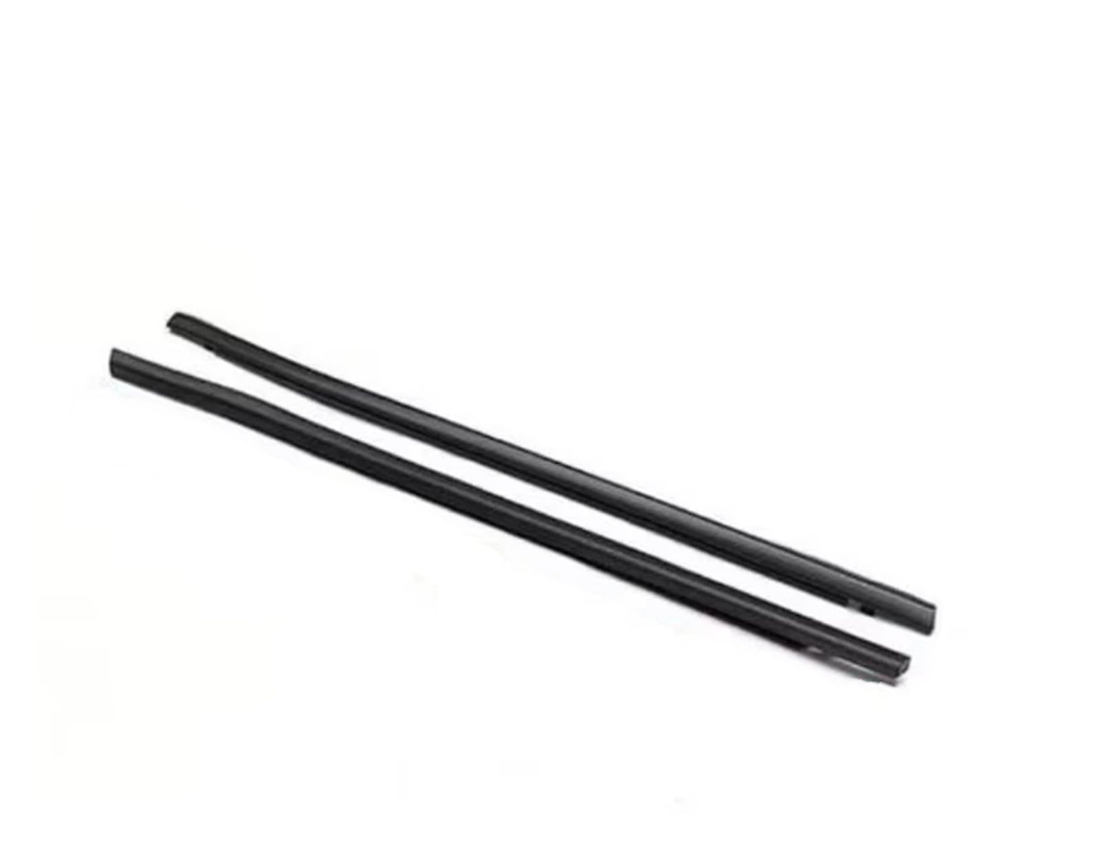 for Civic 2012-2015 Glass Window Rubber 72410-TS8-A01 9th 2 Pieces Doors Outside Moulding Weatherstrip Car Door Seal Protector