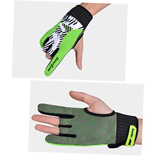 Healvian 1 Pair Exercise Gloves For Men Gym Accessories For Men Fitness Gloves For Men Bowling Wrist Brace Bowling Grip Gloves Sports Gloves Anti- Sports Gloves Wristband Thumb #TOP1
