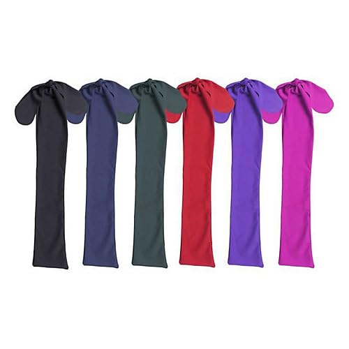 Saco para cauda de cavalo em nylon spandex Tough 1, sortido, pacote com 6