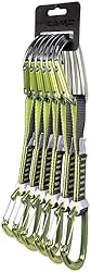 C.A.M.P. - Set 6 Orbit Express KS Mixte 18 cm: Juego de 6 cintas exprés Orbit Mixed Express KS Cinta exprés ideal para la escalada deportiva y tradicional Con mosquetón Orbit de gatillo recto para los anclajes y mosquetón Orbit Wire para la cuerda Cinta de Nylon de 16 mm (longitud 12 y 18 cm) con...