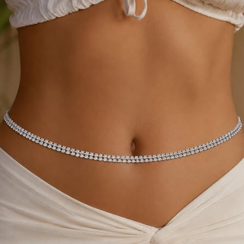 Image of Vama Fashions kamarbandh western hip waist Belly chain ottiyanam aranjanam for lehanga kamarpatta for women