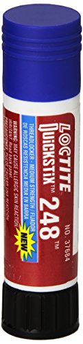 Loctite 248 blocage de boulons pour filetage métallique sans coulure en atelier
