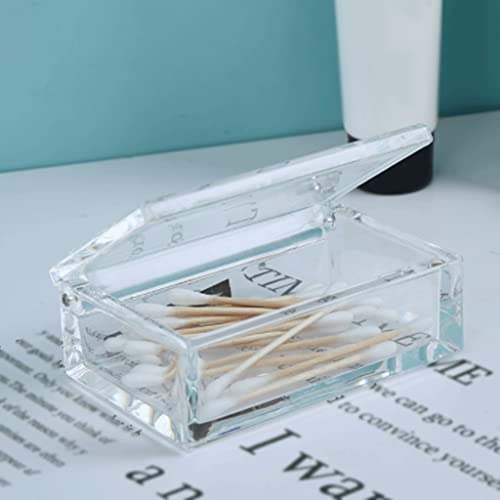 Porte-Cure-Dents Acrylique avec Couvercle de Qualité Supérieure Style Chic - 5