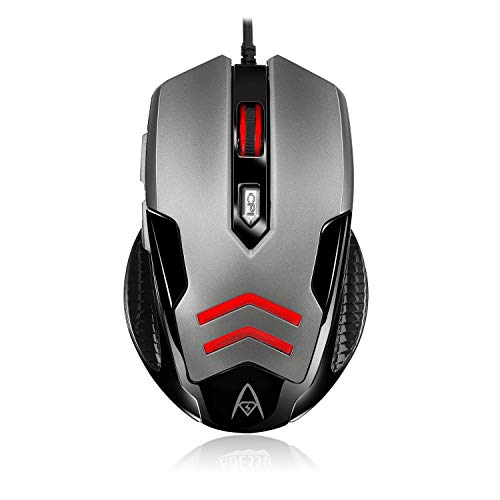 Adesso Imouse X1, The Multi-Color 6-Button Gaming Mouse (Red) #TOP12