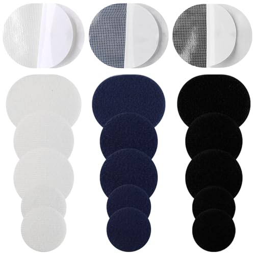 Toppe per scarpe per fori 18 pezzi Autoadesive Tacco invisibile Adesivo antiusura Toppa per riparazione tacco in fibra di stoffa per scarpe da ginnastica, Toppe per in pelle per fori