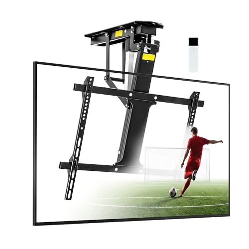 TOPSKY Electric Adjustable TV Ceiling Mount