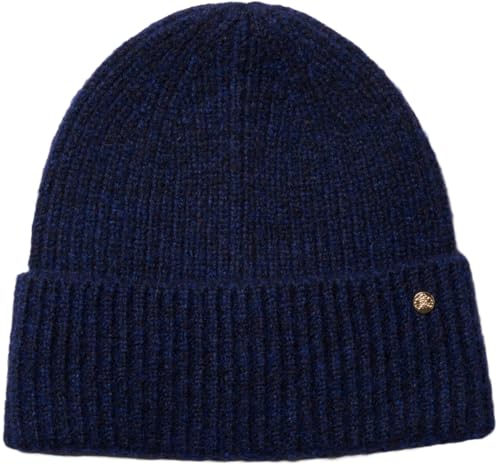 Bonnet Pippa laine femme marine pour un hiver doux et chaleureux