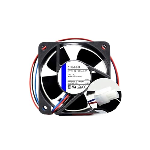 Ventilateur de Refroidissement 60x60x25 mm 24V 3 fils pour ventilation châssis PC - 2