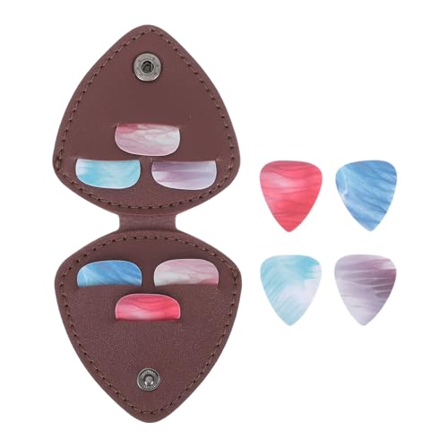 Mipcase �M�^�[�p���p�I�����₷���v�����s�b�N ���U�[PVC�f�ލ̗p �V���v�����I�ȃf�U�C�� �M�^�[�s�b�N���[�o�b�O�t�� ���t�ɍœK 1�Z�b�g
