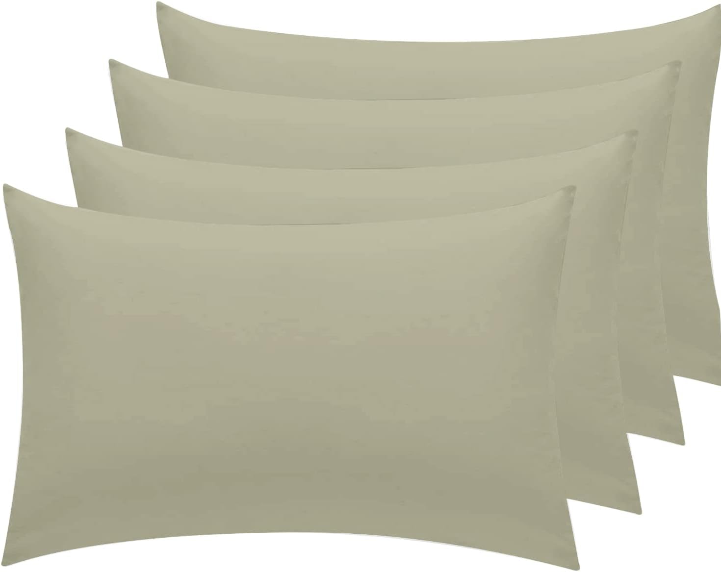 Linens World Pillow Cases 4 pack Egyptian Cotton 200 Thread Count