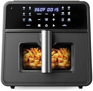 Emerson SmartVoice 10QT 6-in-1 Air Fryer, 1000+ Voice Control Com...