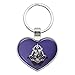 TMNT Shredder Head Keychain Heart Love Metal Key Chain Ring