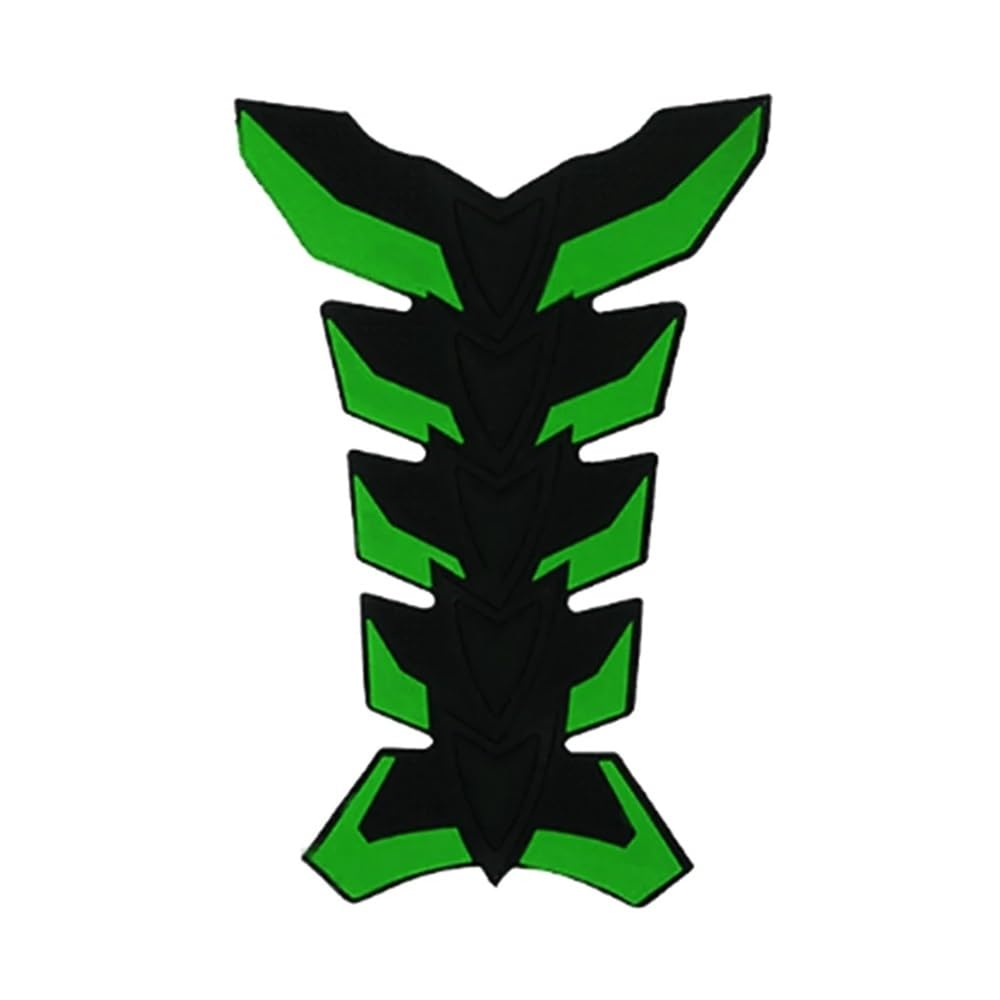 for GSXR for GSXS for GSX for GSR for V-Strom for Bandit 600 750 1000 Motorcycle Sticker Fuel Tank Pad Cover Decals Sticker(Green)
