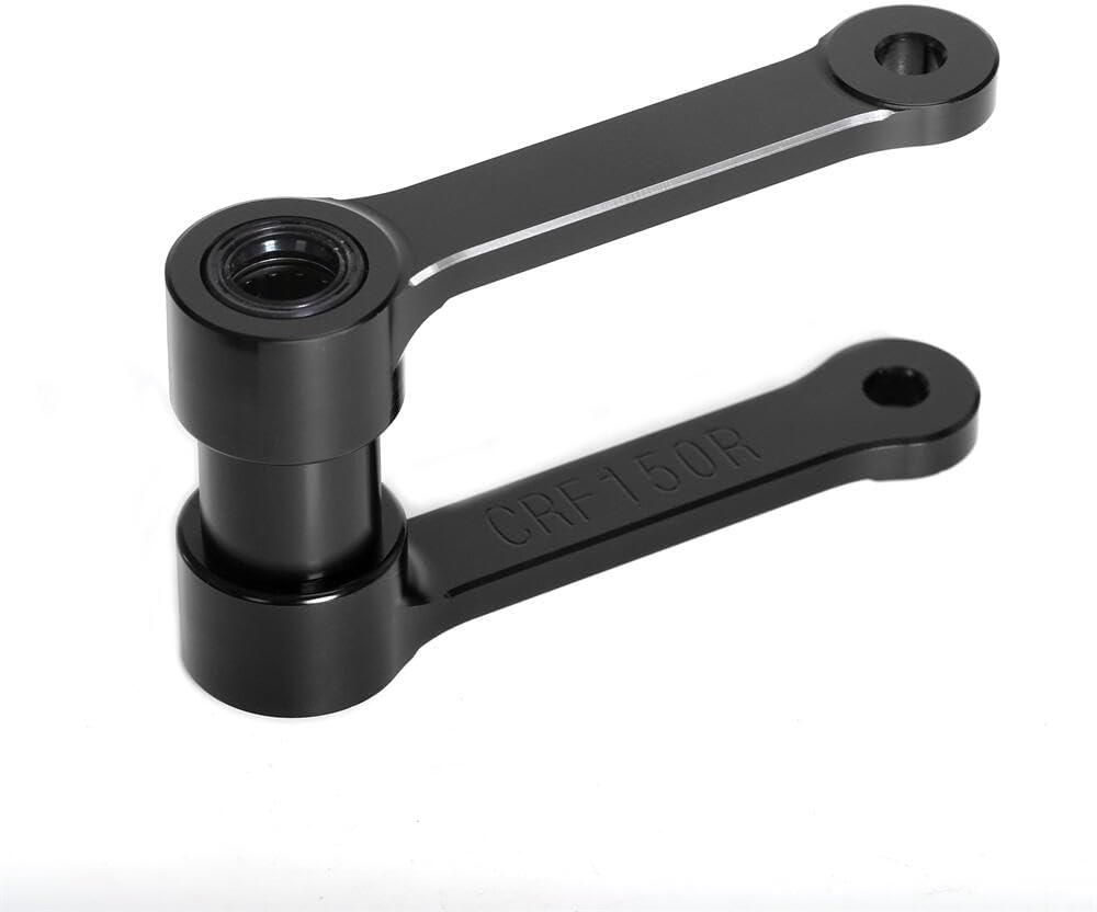 CRF150R/RB Lowering Link -30mm Rear Drop Link Compatible With CRF150R 2007-2025 CRF150RB 2007-2019 CNC Dirt Bike Rear Suspension Linkage Arm Accessories (Black)