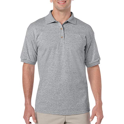 Gildan Adult DryBlend Jersey Short Sleeve Polo Shirt4