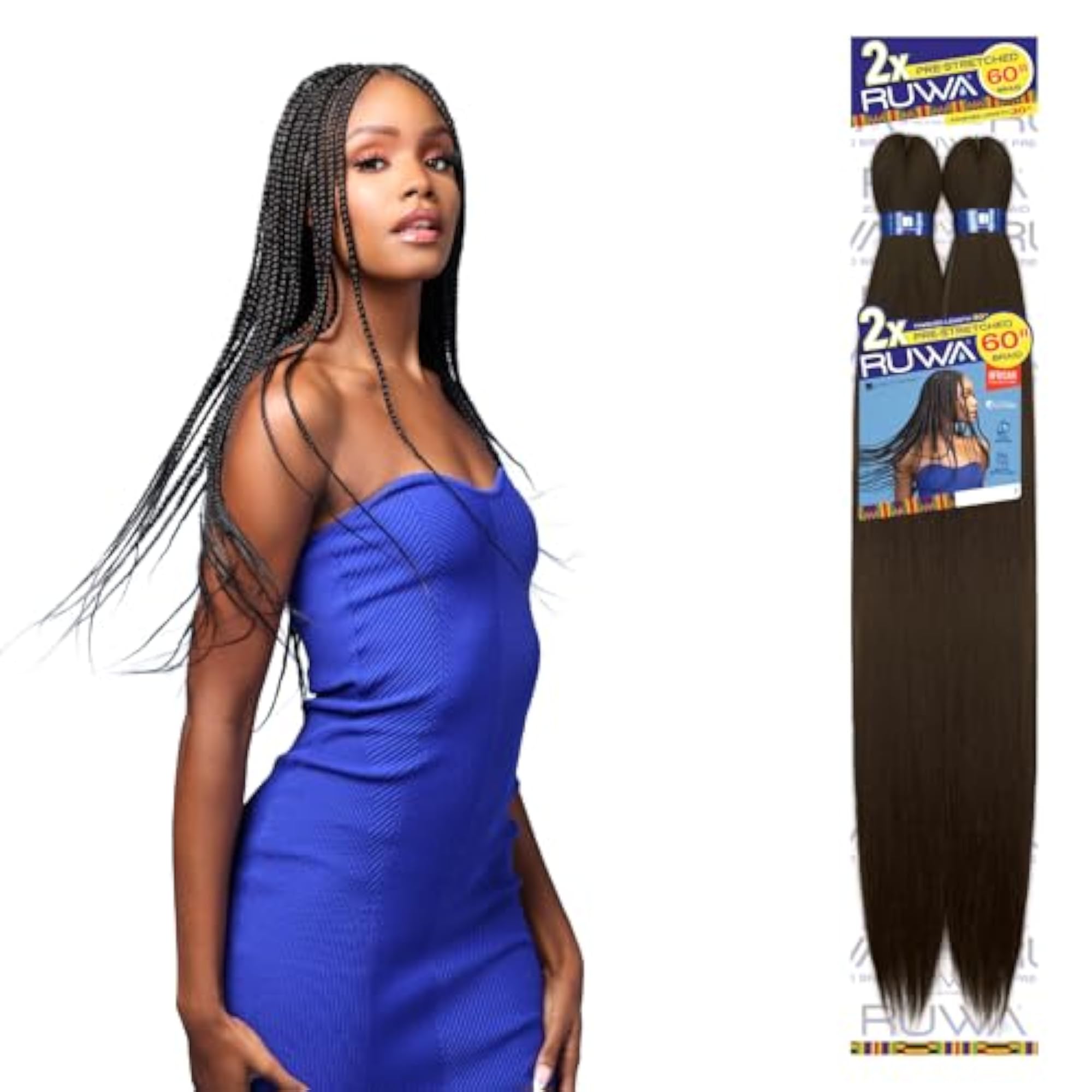 X-Pression 100% Kanekalon Crochet Braid, 30 Inch