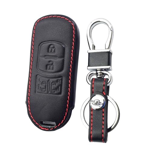 Étui pour clé Mazda 8 M8 anti-rayures housse télécommande voiture 4 boutons 2015