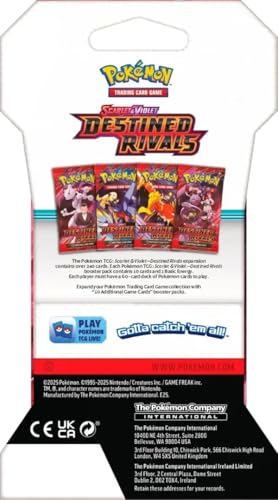 Image of Pokemon Scarlet & Violet Destined Rivals Sleeve Booster