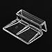 6pcs Clear Color Acrylic Aquarium Fish Tank Glass Cover Clip Support Holder,6mm