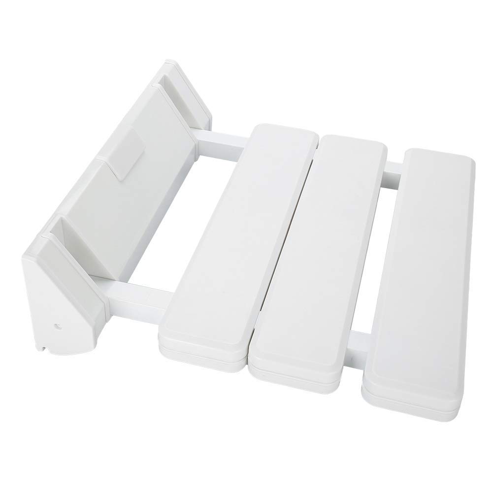 Asiento de ducha plegable, silla de ducha plegable de pared, silla de cambio de salón, con 130 kg, se puede utilizar para el hogar, el hospital, el baño de pokey, el spa o la sauna
