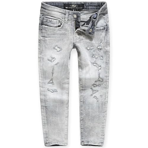 Kids Desperado Denim Small Rip Jeans (Artic Grey)