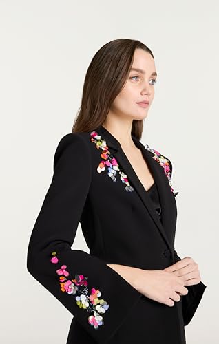 Cinq à Sept Women's Paillette Vines Cheyenne Blazer3