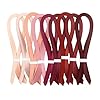 Quilling Paper Strips 10mm Crimson for Crafts Star Origami Paper Quilling Supplies Strip 3/8inch Cranberry1cm-120pcs, 54cm (Auburn) #4
