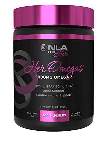 NLA For Her Her Omegas Soft Gels, Lemon, 100 Count NLA For Her Her Omegas Soft Gels, Lemon, 100 Count