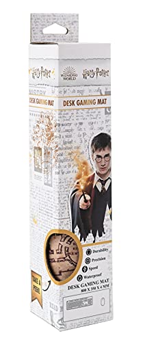 Image of Grupo Erik XXL Mouse Pad Harry Potter Gifts | Gaming Desk Mat 31.5 x 13.8 inches Non-Slip Rubber Mat, Keyboard & Mouse Mat Large | The Marauders Map Gaming Gifts Gamer