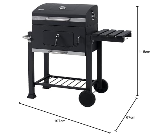 Tepro Toronto Click 2018- Barbacoa de carbón