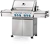 Napoleon PRO500RSIBNSS-3 Prestige PRO 500 RSIB Natural Gas Grill, sq.in, Stainless Steel
