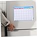 Veemoon Magnetic Memo Planning Whiteboard Versatile Kitchen Message Board for Schedules Notes Grocery Lists Reusable Magnetic Board for Fridge Ample Writing Space