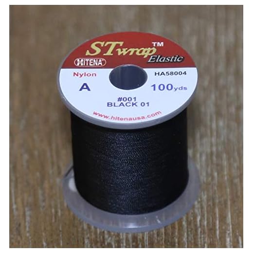 Hitena STWRAP Rod Wrapping Thread - Nylon Winding Thread. Wraps Super Easy. Sits Perfectly Flat on Blank. Less Fuzzy. Most Acclaimed by Professional Builders