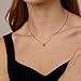 foyjoey 18K Gold Plated Dainty Tiny Cross Necklace for Women Stainless Steel Plain Cross Pendant Necklace Minimalist Confirmation Jewelry