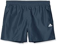 adidas – adidas Herren CLX Solid Badeshorts, Legacy Blue, 4