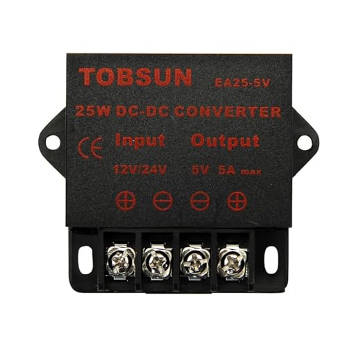 12V 24V~5V 3A 5A 10A 15A 15W 25W 50W 75W DC�R���o�[�^�[ �d���d�����M�����[�^ �X�e�b�v�_�E�����W���[�� (5V 5A 25W)�B