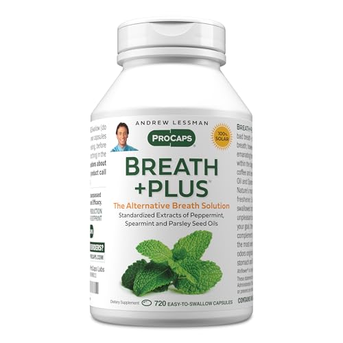 Breath Plus 720 Softgels - Natural internal breath freshener