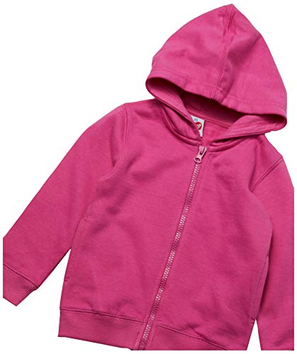 Blusão com capuz de moletom, Tip Top, Meninas, Rosa, 10