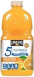 Langers 5 Calorie Orange Juice Cocktail, 64 Fl Oz (Pack of 8)